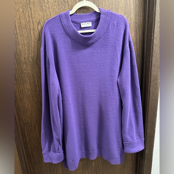 NWOT MyEllement Boutique Zelie Oversized Fuzzy Sweater - Picture 1 of 3